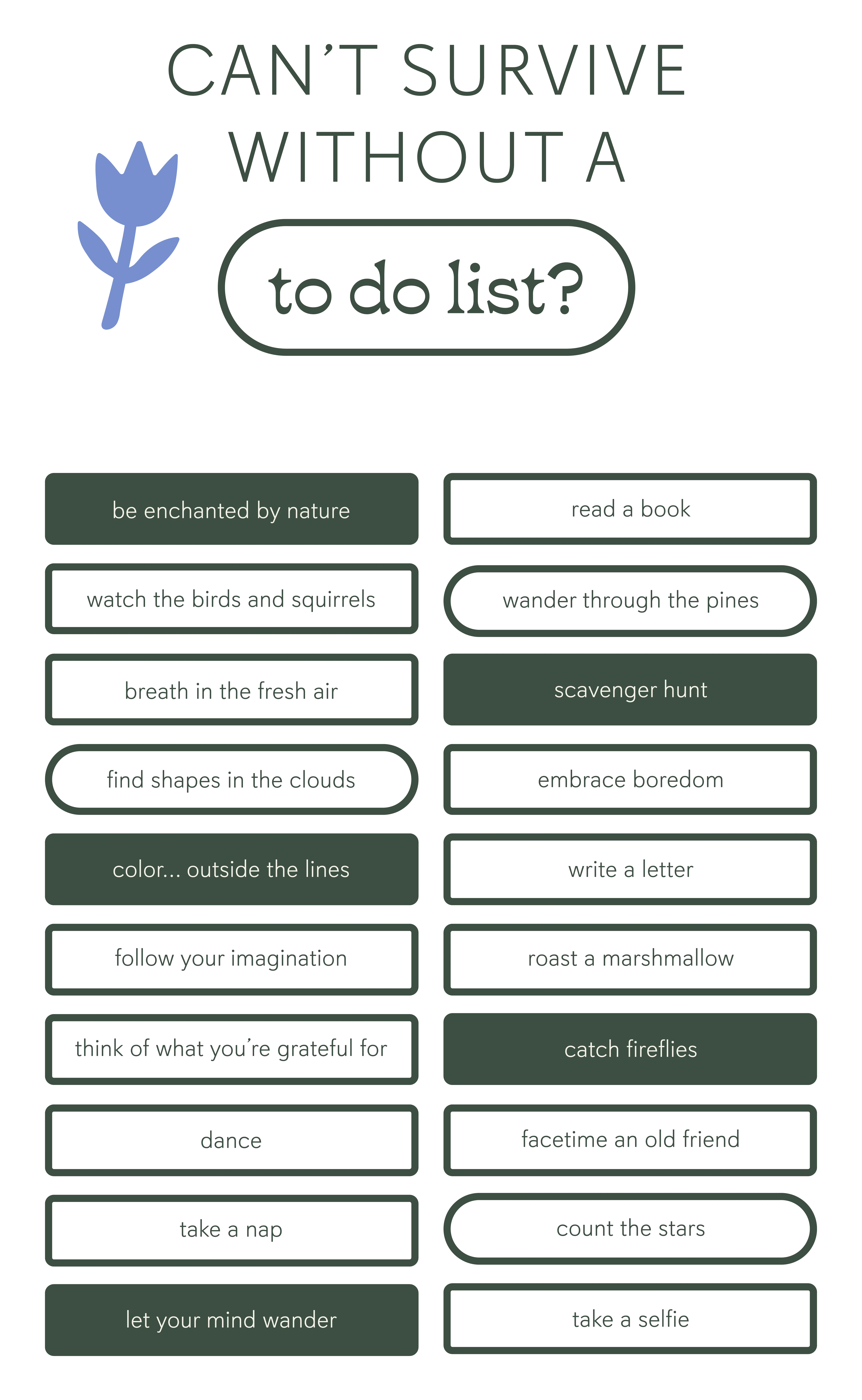 Can't survive without a todo list?