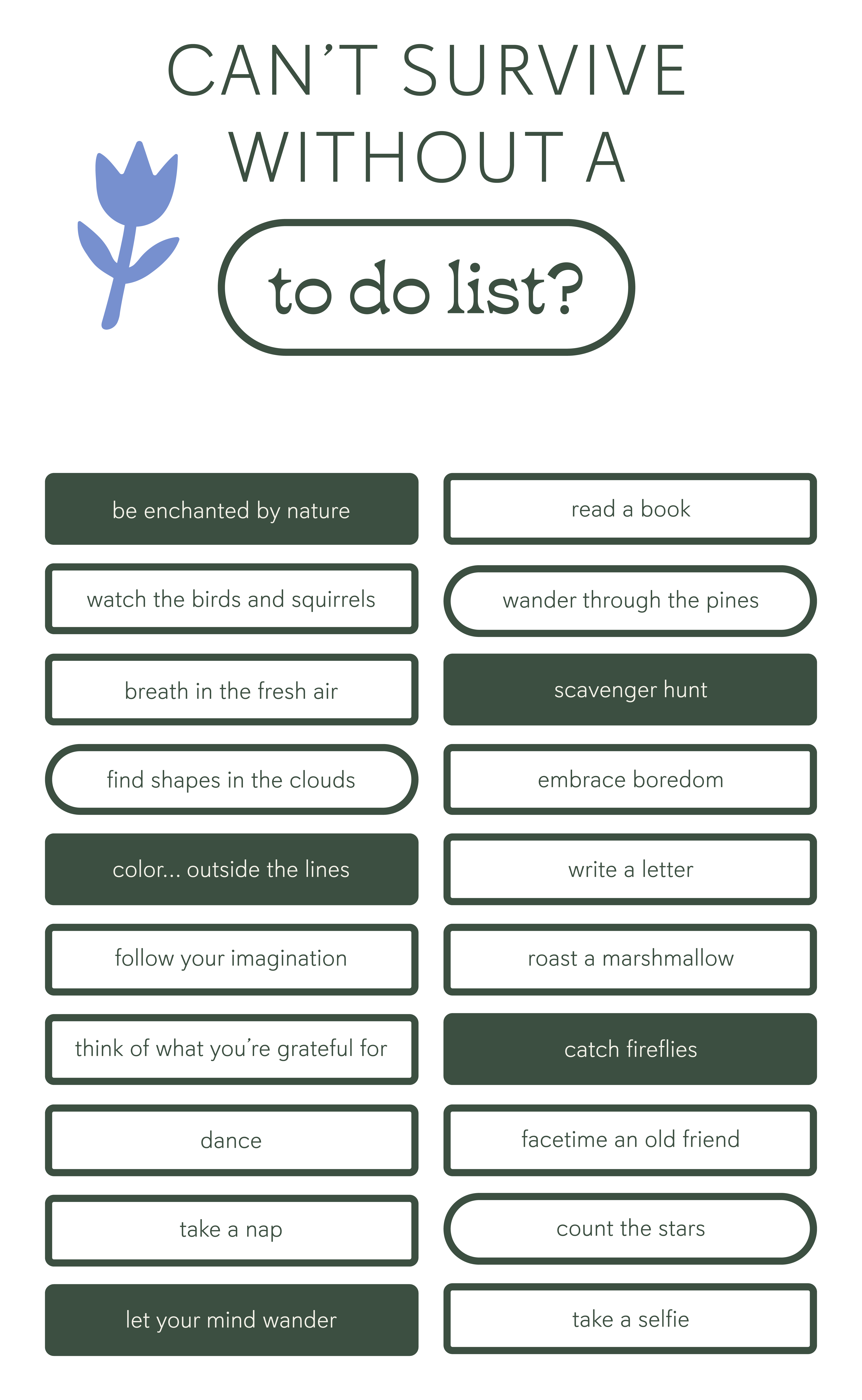 Can't survive without a todo list?